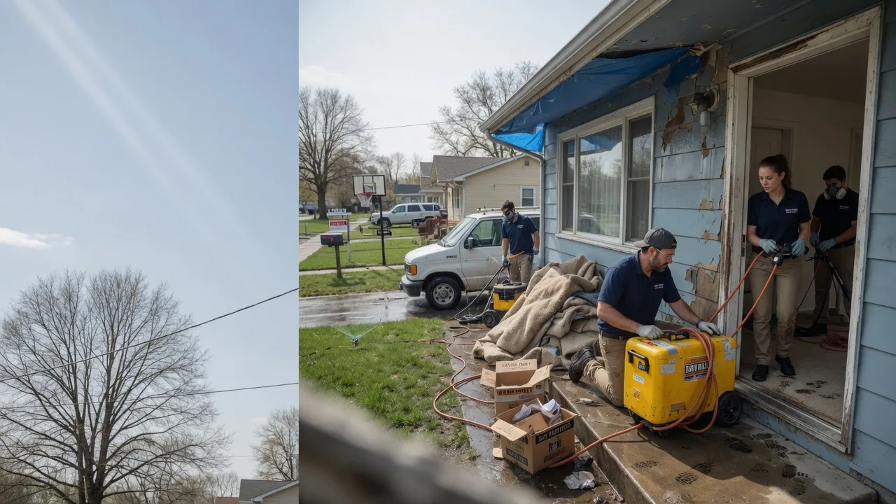 Basement Flood Cleanup in Saint Charles, SD near me